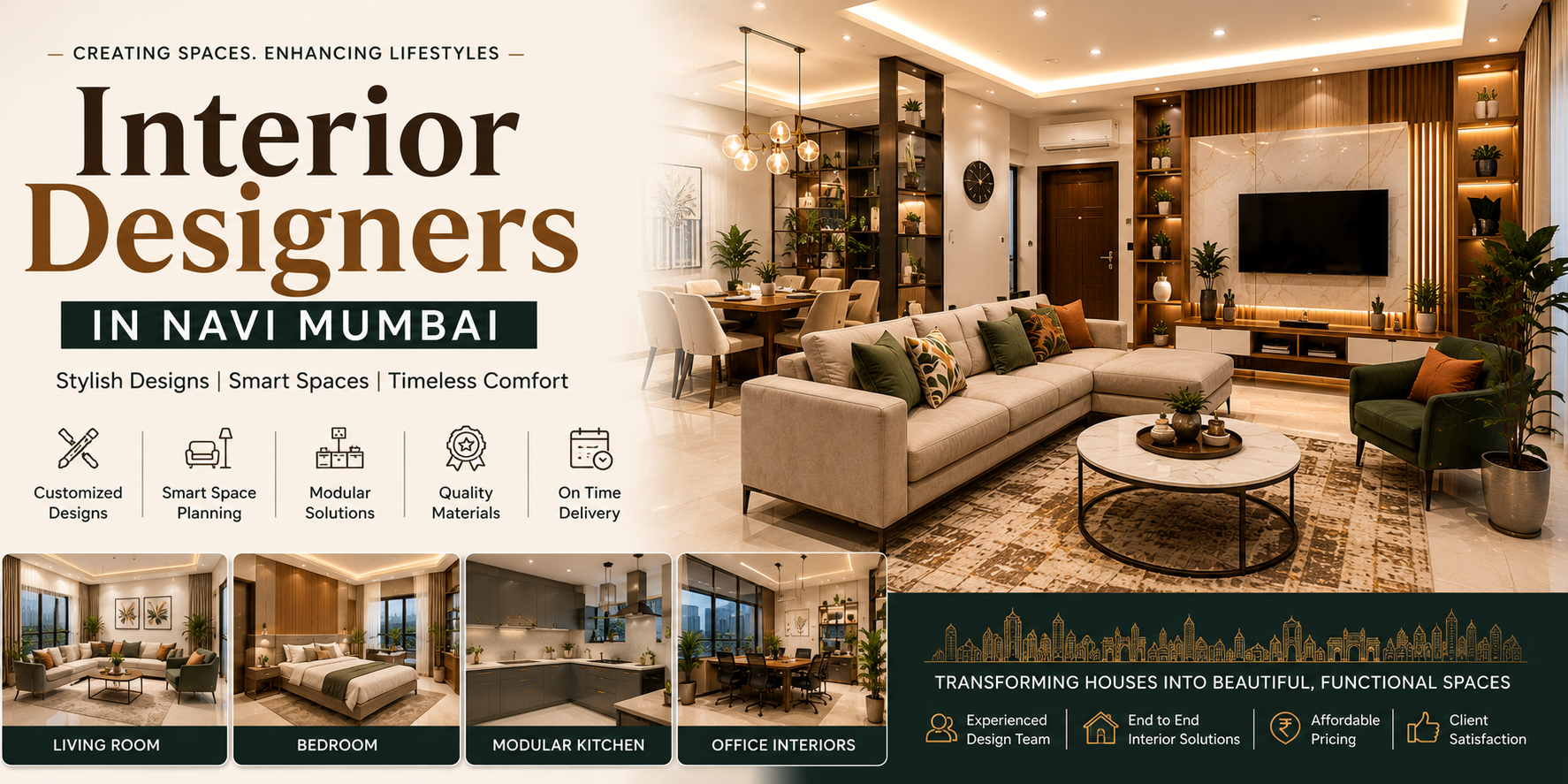 Residential Interior Designer in Navi Mumbai